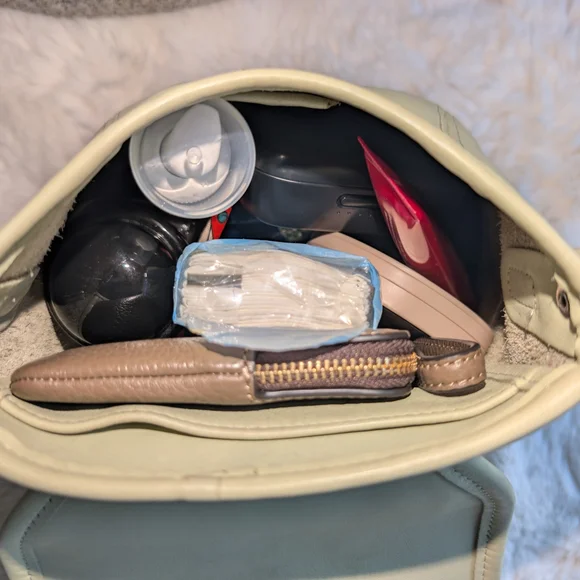 π Rare Vtg Coach Soho 4108 Pistachio Small Flap Costa Rica - Picture 12 of 16